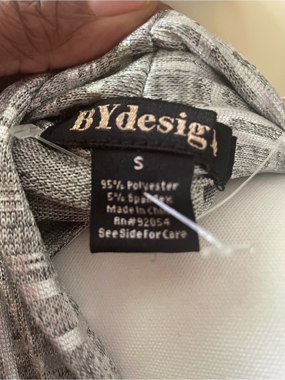 💥BYdesign Sleeveless Top in Metallic Plaid- NWT - Picture 2 of 11